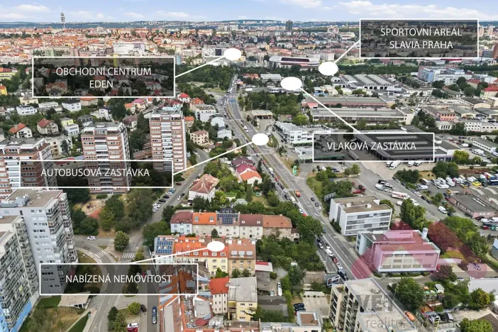 Prodej bytu 2+kk, Praha - Michle, Brtnická, 60 m2