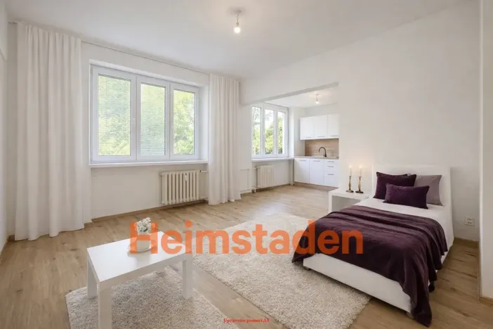 Pronájem bytu 1+kk, Karviná - Nové Město, Závodní, 29 m2