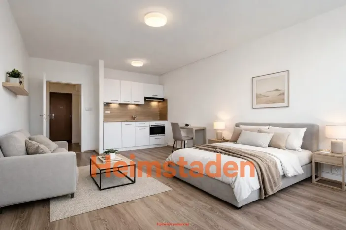Pronájem bytu 1+kk, Orlová - Lutyně, Masarykova třída, 27 m2