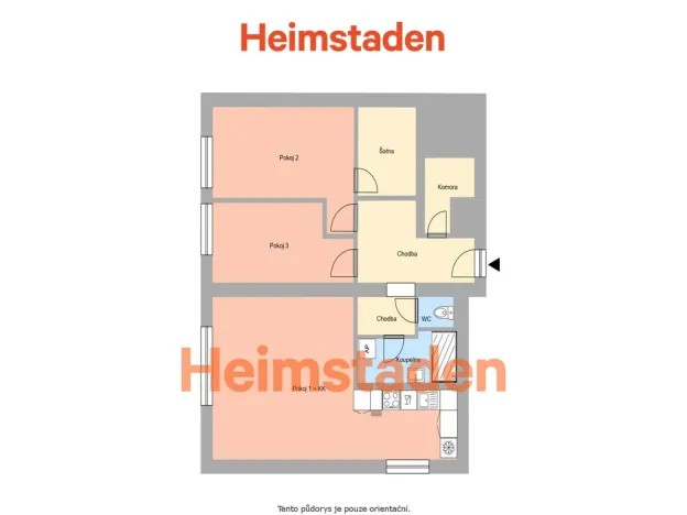 Pronájem bytu 3+kk, Ostrava - Moravská Ostrava, Na Desátém, 83 m2