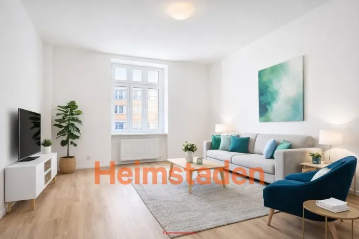 Pronájem bytu 2+kk, Ostrava - Moravská Ostrava, Veleslavínova, 56 m2