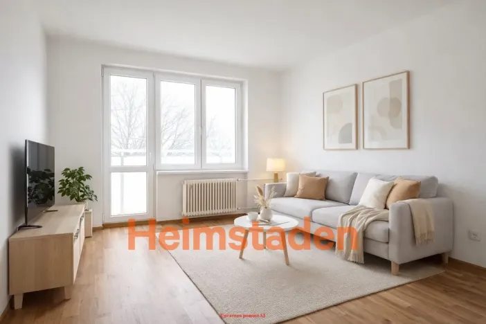 Pronájem bytu 2+kk, Ostrava - Poruba, Francouzská, 53 m2
