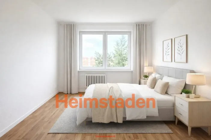Pronájem bytu 2+kk, Ostrava - Poruba, Francouzská, 53 m2