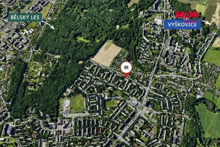Pronájem bytu 2+1, Ostrava - Zábřeh, Svornosti, 54 m2