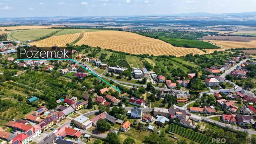 Prodej pozemku pro bydlení, Vážany, 1206 m2