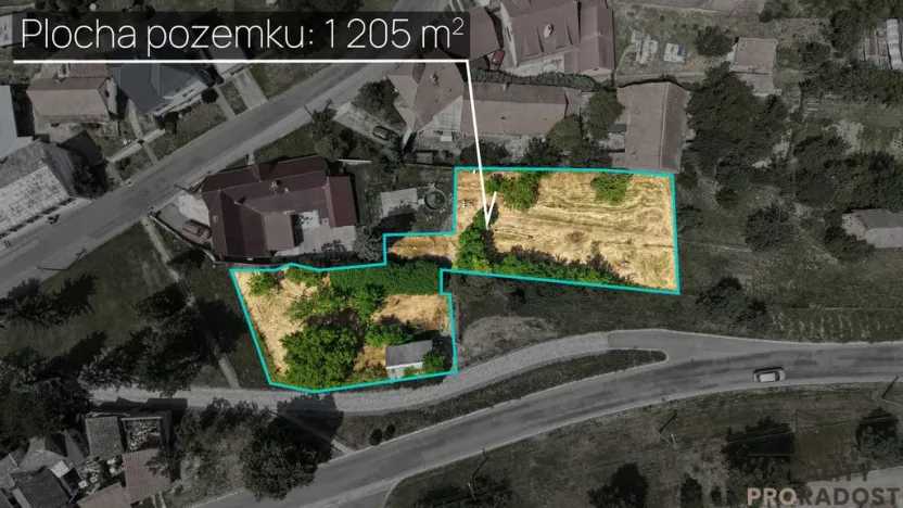 Prodej pozemku pro bydlení, Vážany, 1206 m2