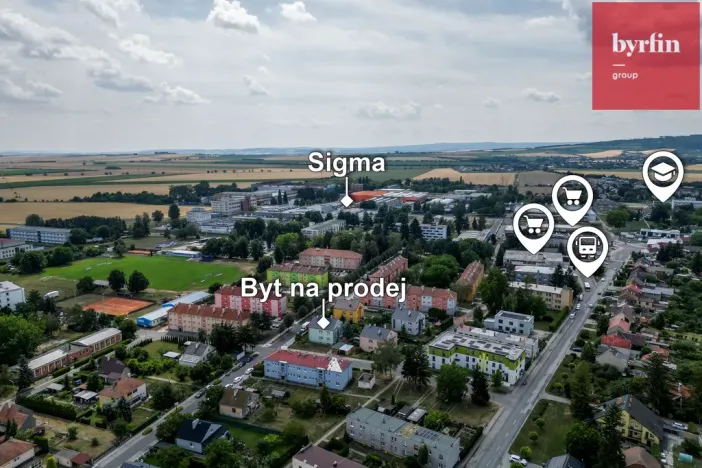 Prodej bytu 3+kk, Lutín, K Sídlišti, 55 m2