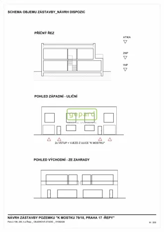 Prodej pozemku pro bydlení, Praha - Řepy, K mostku, 657 m2