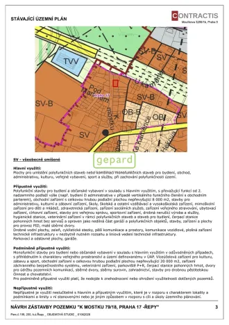 Prodej pozemku pro bydlení, Praha - Řepy, K mostku, 657 m2