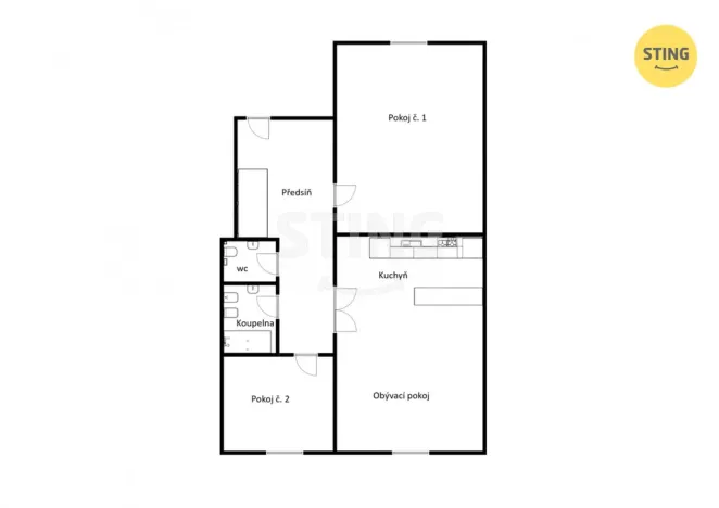 Pronájem bytu 3+kk, Loštice, nám. Míru, 95 m2