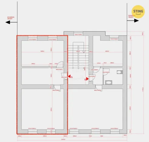 Pronájem bytu 2+kk, Prostějov, Havlíčkova, 54 m2