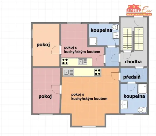 Prodej činžovního domu, Hradec Králové - Slezské Předměstí, Pouchovská, 460 m2