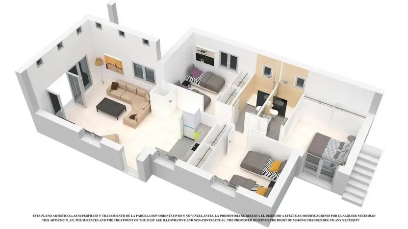 Prodej rodinného domu, Los Alcazares, Murcia, Španělsko, 108 m2