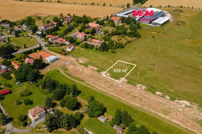Prodej pozemku pro bydlení, Urbanice, 929 m2