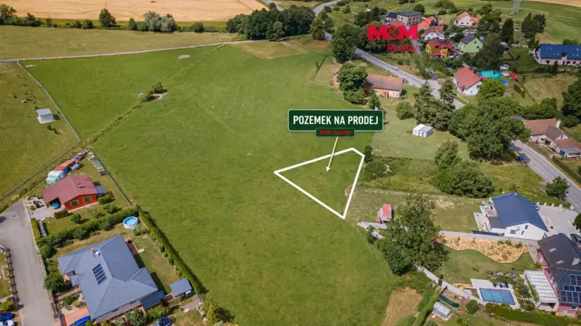 Prodej pozemku pro bydlení, Semanín, 606 m2