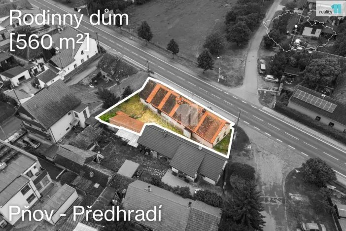 Prodej rodinného domu, Pňov-Předhradí - Předhradí, U Parku, 86 m2