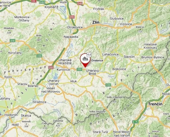 Prodej pozemku, Drslavice, 1148 m2