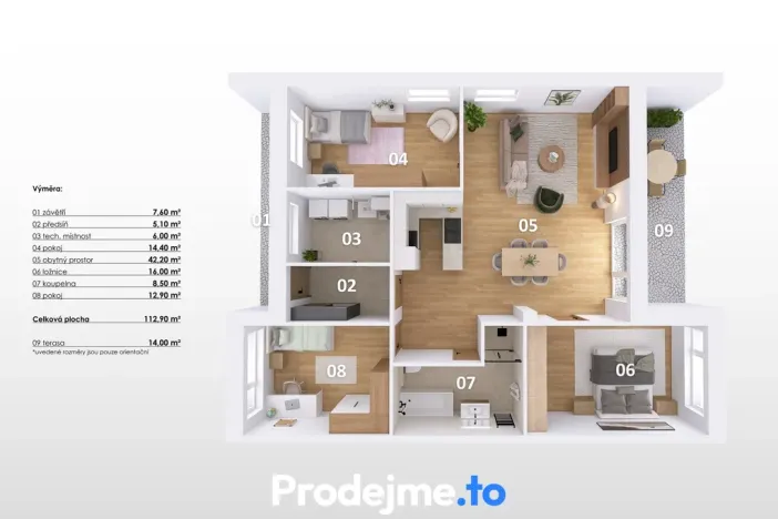 Prodej rodinného domu, Hevlín, 113 m2