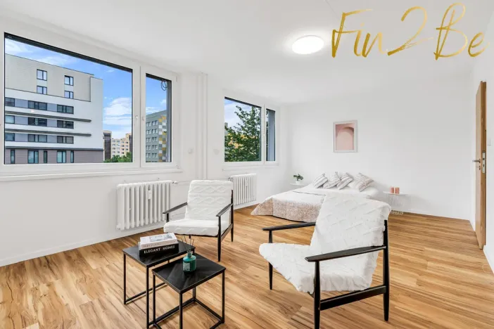 Pronájem bytu 1+kk, Praha - Stodůlky, Petržílkova, 33 m2