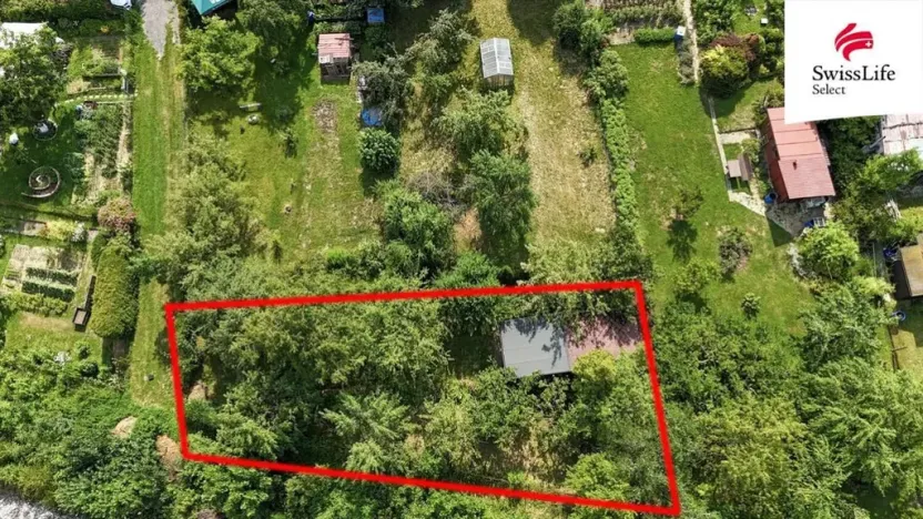Prodej zahrady, Jihlava, 381 m2