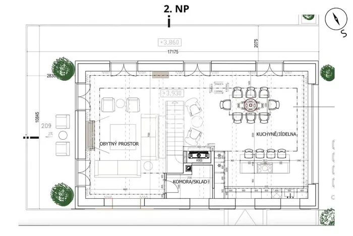Prodej rodinného domu, Slapy, 266 m2