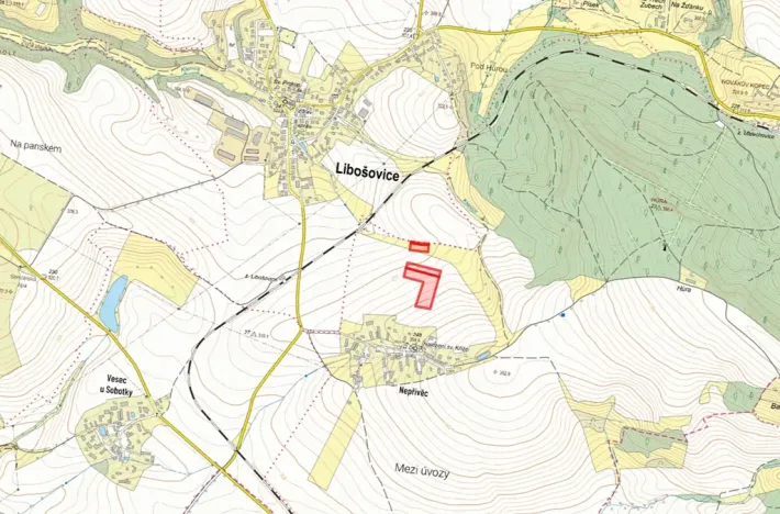 Prodej pole, Libošovice, 7440 m2