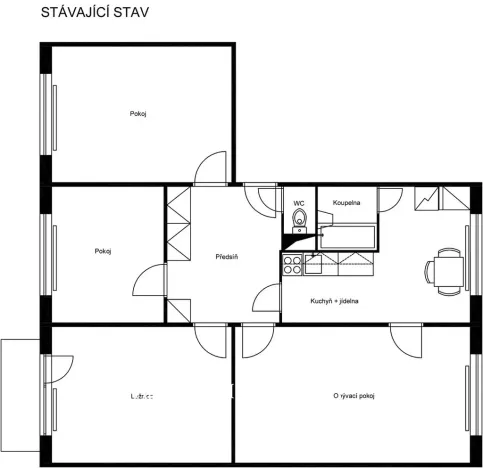 Prodej bytu 4+1, Prostějov, Václava Špály, 91 m2