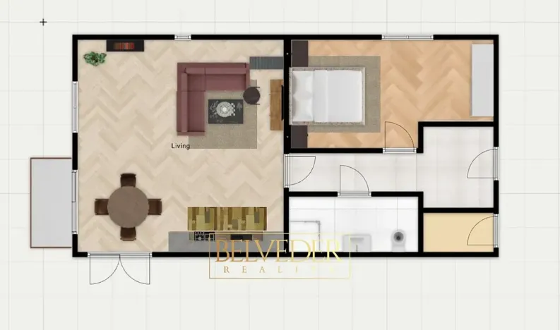 Prodej bytu 2+kk, Teplice, Albrechtova, 70 m2