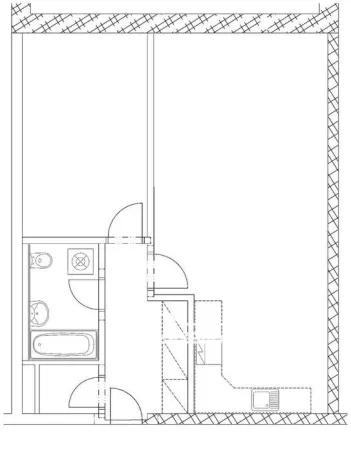 Pronájem bytu 2+kk, Otrokovice, J. Jabůrkové, 65 m2