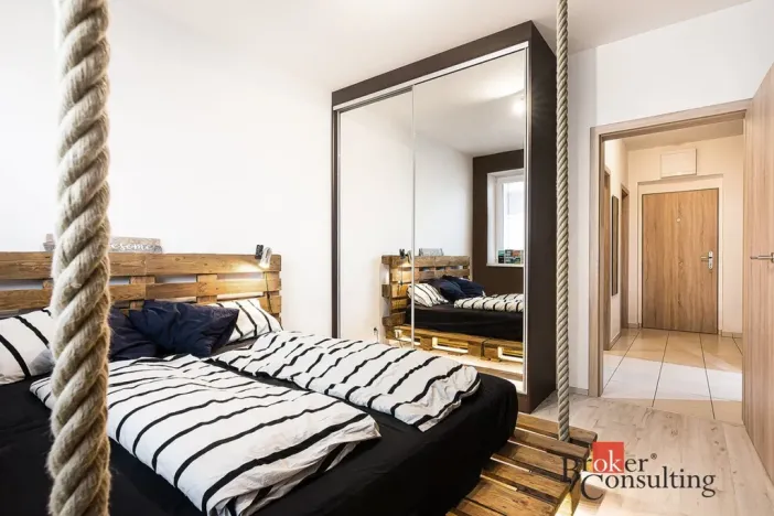 Pronájem bytu 2+kk, Brno - Žebětín, Chudčická, 55 m2