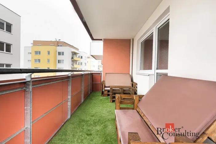 Pronájem bytu 2+kk, Brno - Žebětín, Chudčická, 55 m2