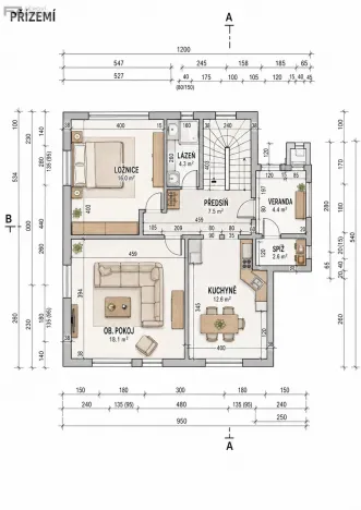 Prodej rodinného domu, Vendryně, 65 m2