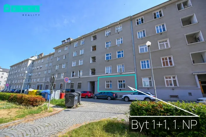 Pronájem bytu 2+kk, Olomouc, Šmeralova, 43 m2