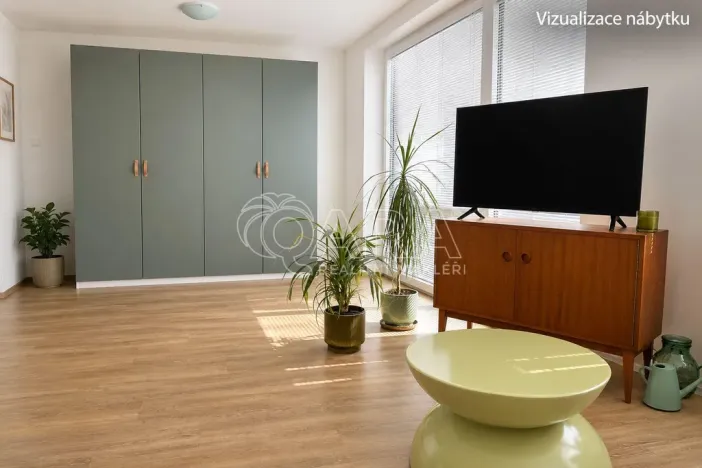 Pronájem bytu 1+kk, Praha - Stodůlky, Svitákova, 46 m2