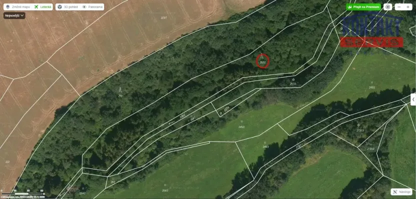 Prodej lesa, Spálené Poříčí - Záluží, 9268 m2