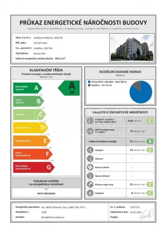 Prodej bytu 2+kk, Praha - Stodůlky, Svitákova, 67 m2