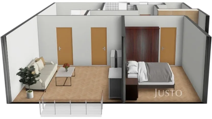 Pronájem bytu 2+1, Písek, Heritesova, 60 m2