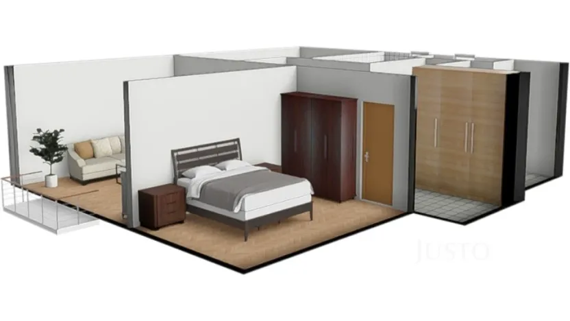 Pronájem bytu 2+1, Písek, Heritesova, 60 m2