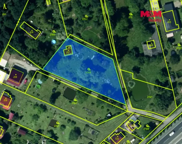 Prodej pozemku pro bydlení, Líšnice, Varadov, 1945 m2