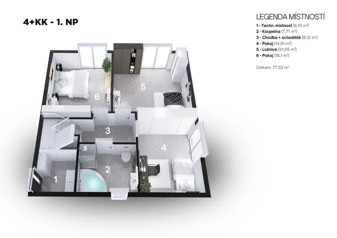 Prodej rodinného domu, Příbram, Borová, 316 m2