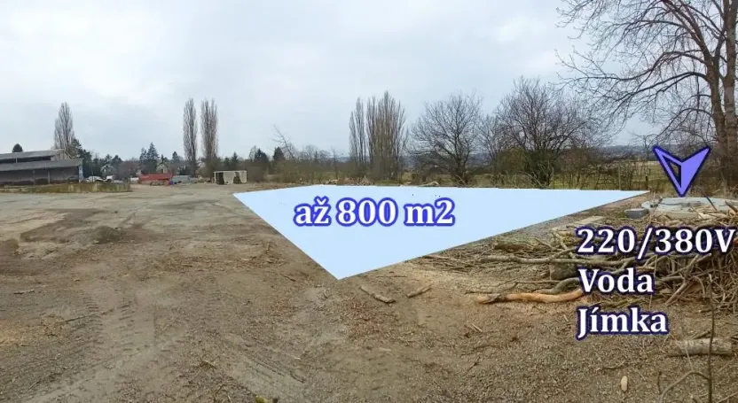 Pronájem komerčního pozemku, Mezouň, 250 m2