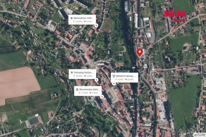 Prodej činžovního domu, Broumov - Olivětín, třída Soukenická, 332 m2
