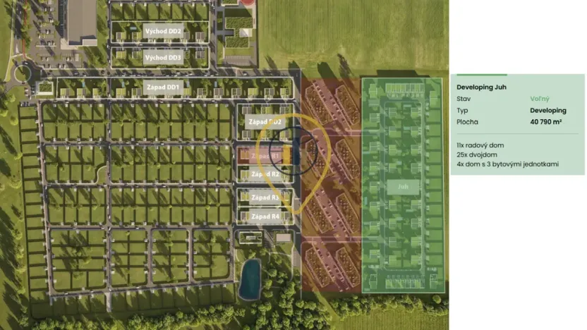 Prodej pozemku pro bydlení, Senec,Slovensko, 40790 m2