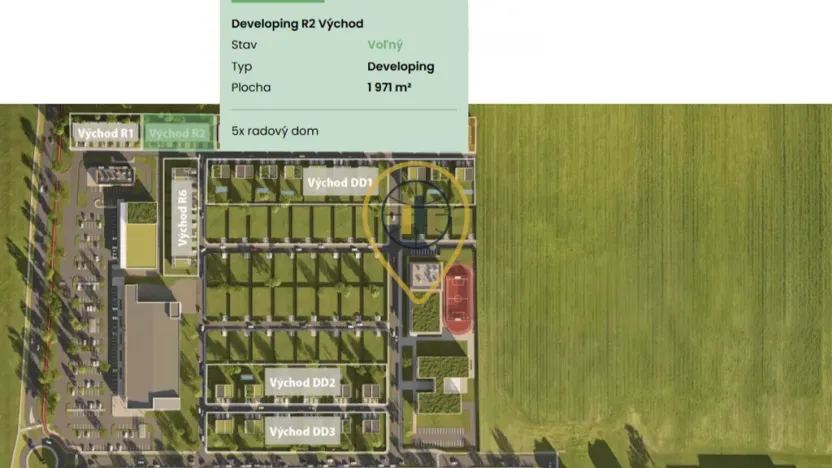 Prodej pozemku pro bydlení, Senec,Slovensko, 1971 m2