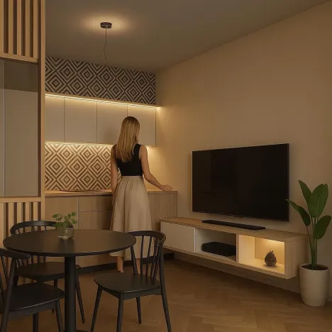 Prodej bytu 1+kk, Batumi,Gruzie, 30 m2