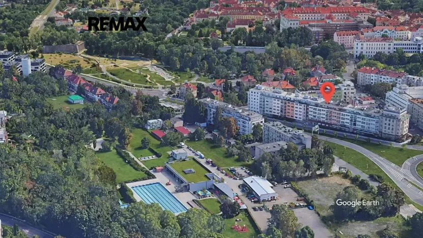 Pronájem bytu 1+kk, Praha - Střešovice, Za Hládkovem, 22 m2