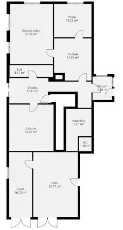 Prodej rodinného domu, Běšiny, 117 m2