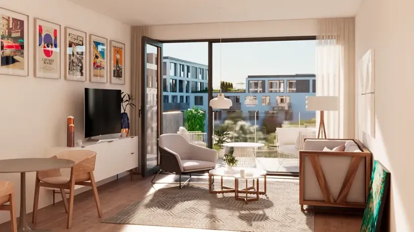 Prodej bytu 1+kk, Praha - Holešovice, Dělnická, 43 m2