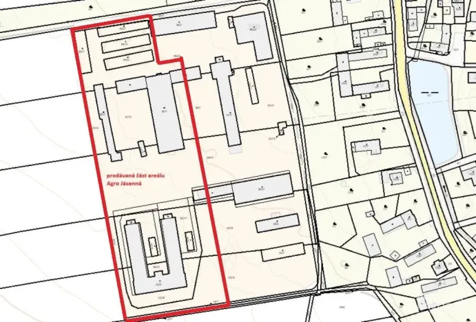 Prodej komerční nemovitosti, Jasenná, 22131 m2