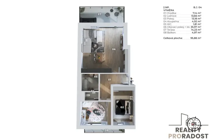 Prodej pozemku pro bydlení, Olomouc - Nemilany, 1172 m2